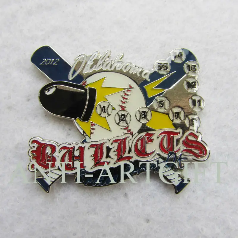 

Customized soft enamel with epoxy trading pins