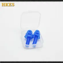 Blue Soft Foam Ear Plugs Sound insulation ear protection Earplugs anti-noise sleeping plugs for travel foam soft noise reduction