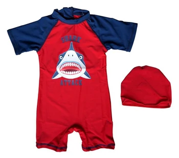 

Bonverano(TM) Infant Boys' Sunsuit UPF 50+ UV Protection S/S Zipper One Piece Swimsuit Rashguard Swimwear