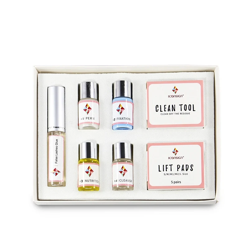  US Warehouse Lash Box Perming Curling Nutritious Growth Mini Eyelash Perming Kit lashes lifting Cil