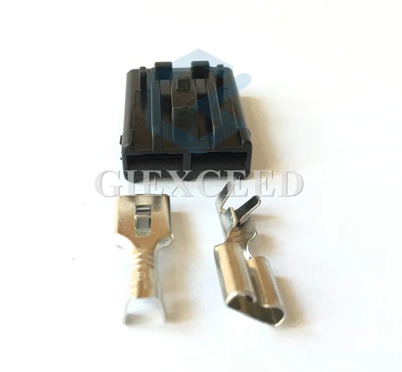 

2 Sets 2 Pin Oil Pump Plug Female 346027-1 Automotive Connector Sensor Wire Harness Socket