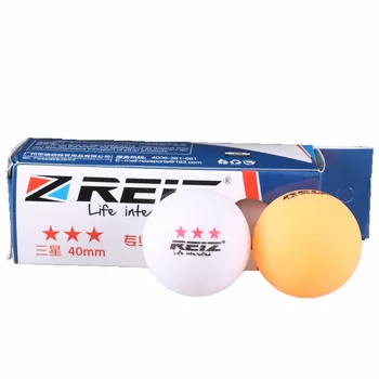 

3 Balls/Box Newest 3-Star D40+ Table Tennis Balls New Material Plastic Poly Ping Pong Balls RZ1813