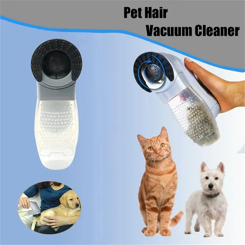 2020 New Quiet Electric Vacuum Pet Hair Remover Suction Device Small