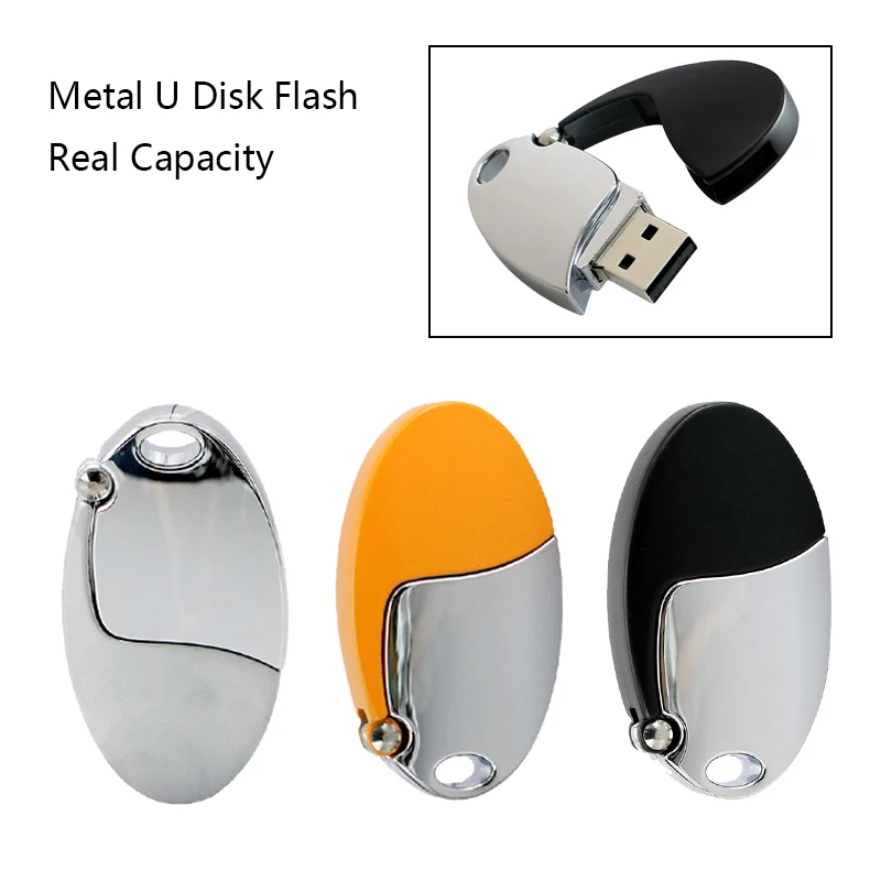 Серебристый Овальный Usb флеш-накопитель в виде яйца 4 ГБ 8 16 32 64 128 флеш-накопители