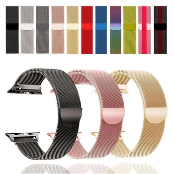 

Strap For Apple Watch band correa apple watch 4 band 44mm iWatch 3 42mm 38mm 40mm milanese Metal Bracelet 42