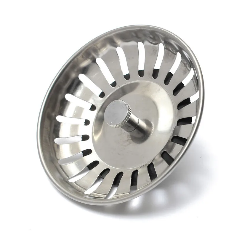 

1PCS Kitchen Stainless Steel Sink Waste Strainer Plug Drain Stopper Basket Filter Bathroom Basin Sink Drain Kitchen Accessories