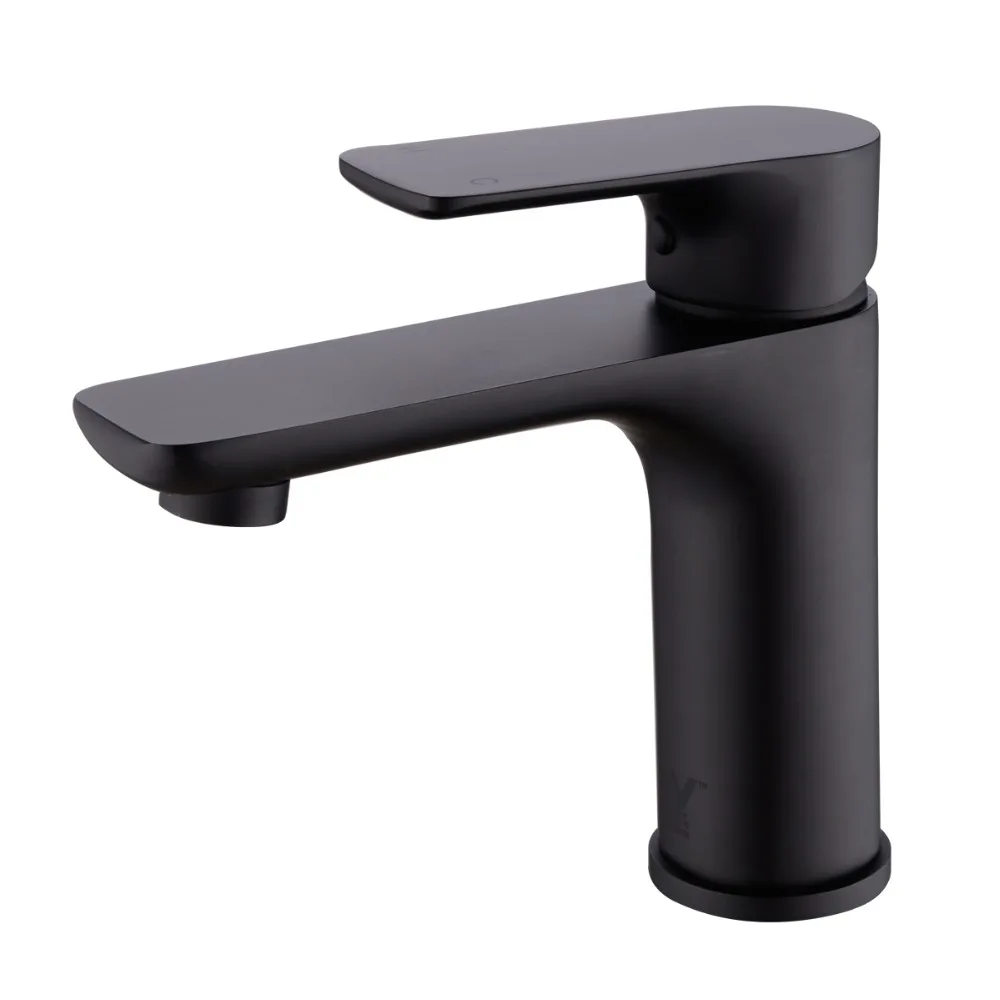 Brass Commercial Bathroom Basin Mixer Taps High Quality Matte Black