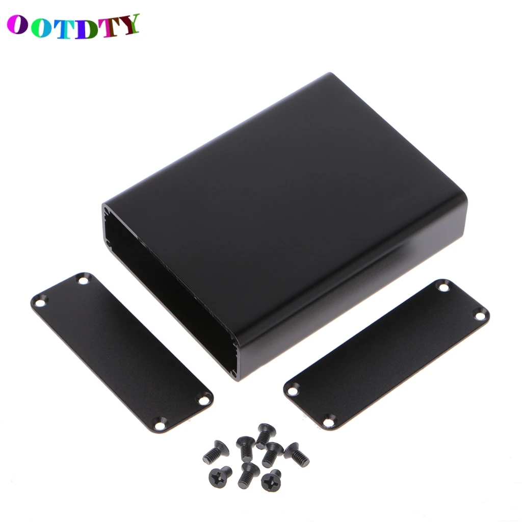 

OOTDTY Aluminum Box Enclosure Case Project Electronic For PCB Board DIY 110x84x28mm