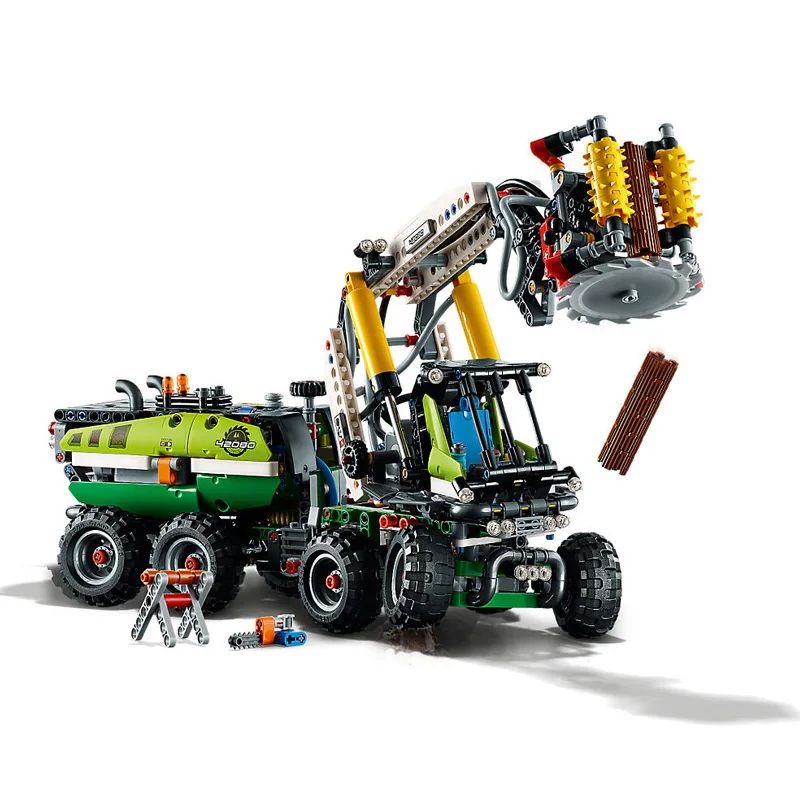 New Technic Forest Harvester Funny Car Toys Compatible Legoing Technic Car Buidling DIY Blocks Bricks Toys Christmas Gifts New Technic Forest Harvester Funny Car Toys Compatible Legoing Technic Car Buidling DIY Blocks Bricks Toys Christmas Gifts