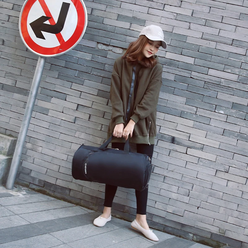 HIGHSEE Foldable SEdicated Storage Package Outdoor Travel Bag Women Bag Camping Waterproof High Capacity Shoulder Bag
