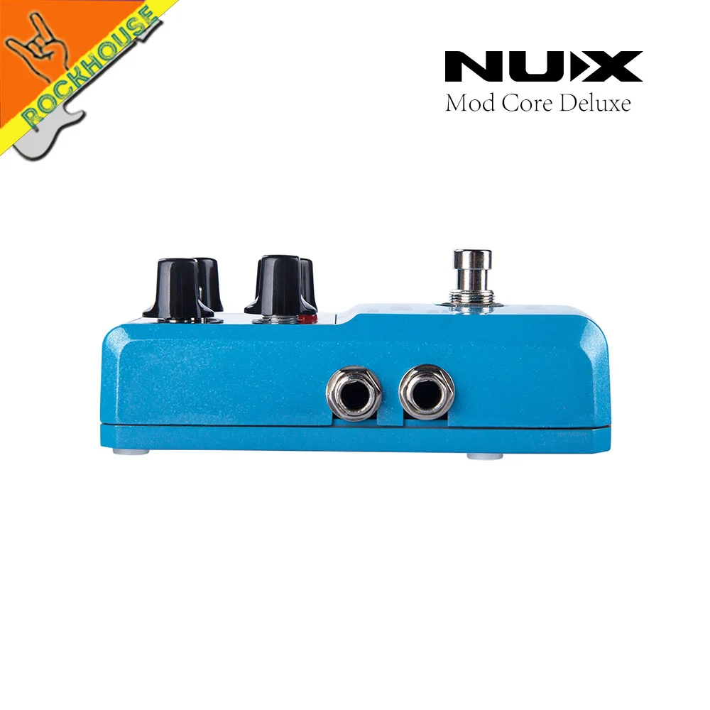 NUX MOD CORE Deluxe мульти модуляция гитары педаль эффектов хор Flanger Phaser поворотный