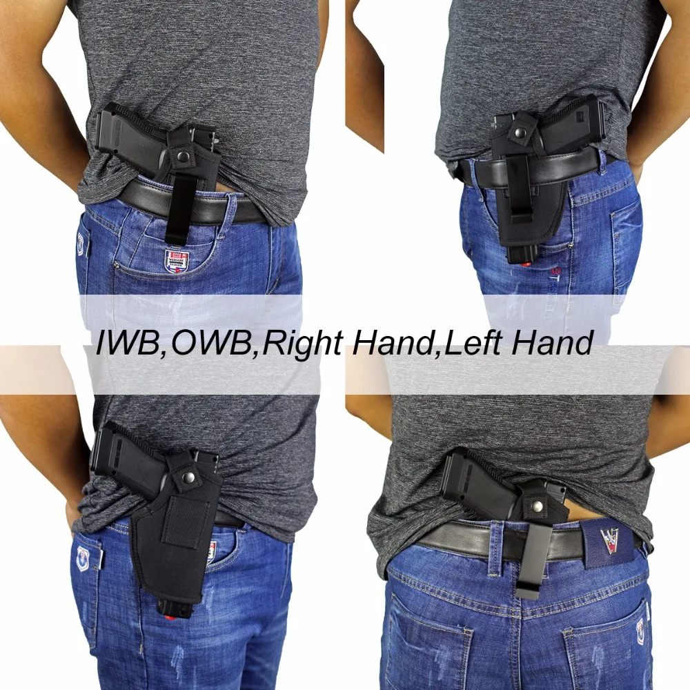 gun clip holster ultimate concealed carry iwb owb holster for right
