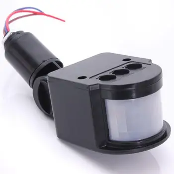 

New Outdoor Infrared PIR Motion Sensor Detector 110-220V Wall Light Switch 180 Degree Energy-saving Lighting Switch