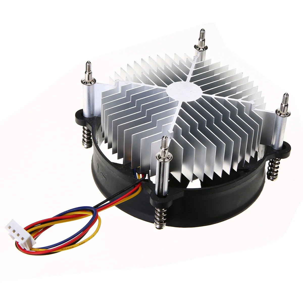1pc Mayitr Aluminium Heatsink Fan Heat Dissipation Sink for 30W 50W 100W High Power LED Bulb Cooling 12V DC