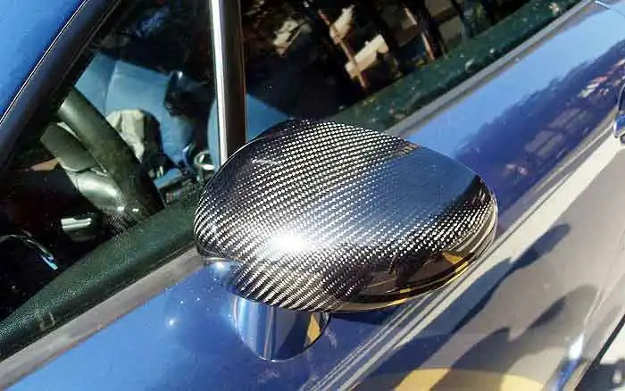 REAL CARBON FIBRE MIRROR COVER for AUDI TT 8N MK1 2000-2006