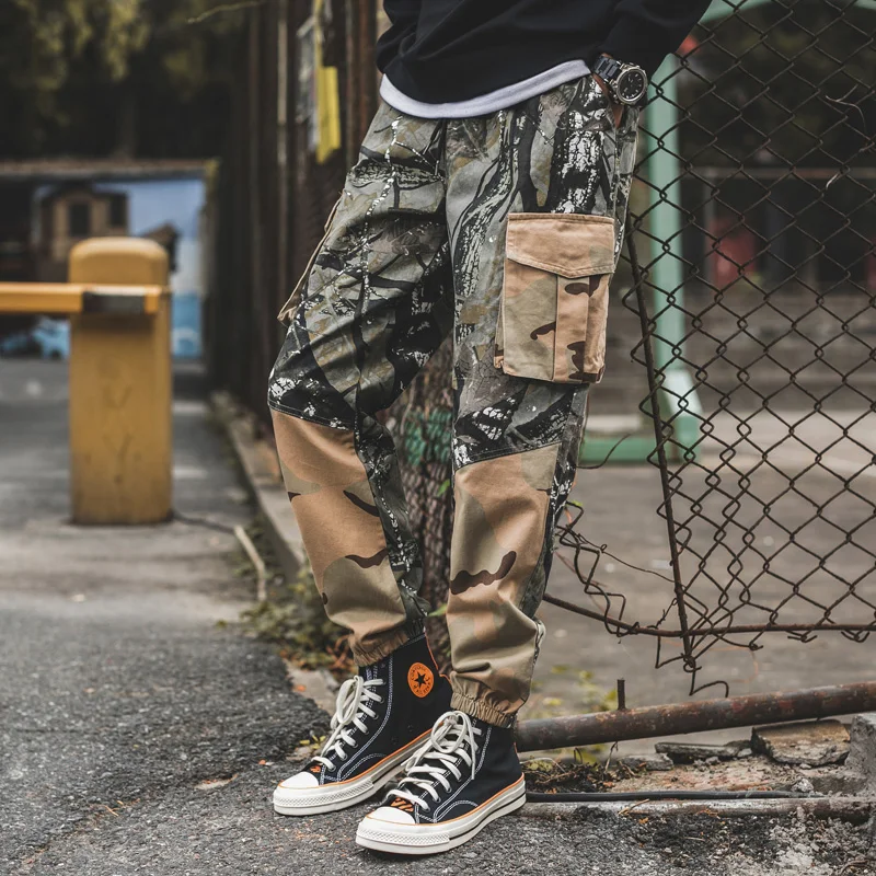 Buy Original Camo Cargo Pants Mens Fashion Baggy