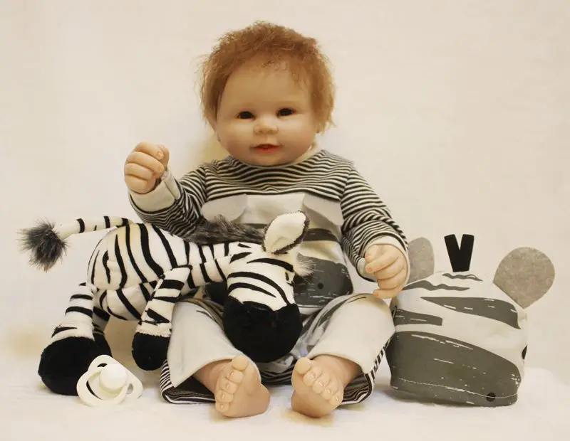 DollMai 2" bebes reborn full body силиконовые куклы reborn для маленьких мальчиков, игрушки для девочек, детский подарок, мягкий на ощупь, можно купаться, bonecas