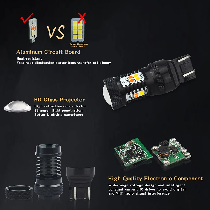 7443 w21 5w led bulb (8)
