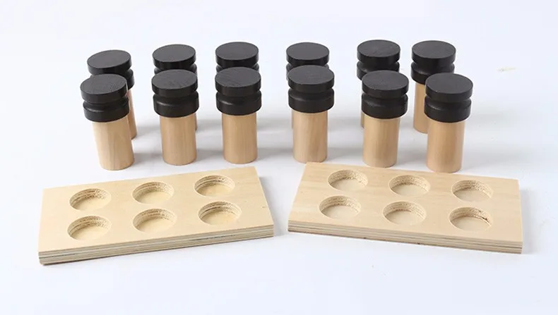 Educacional de Madeira Brinquedos da Primeira Montessori Brinquedo Perfume Cheirando Formação Escolar Crianças Infância Brinquedos Juguetes 15 High Quality Brinquedos e hobbies
