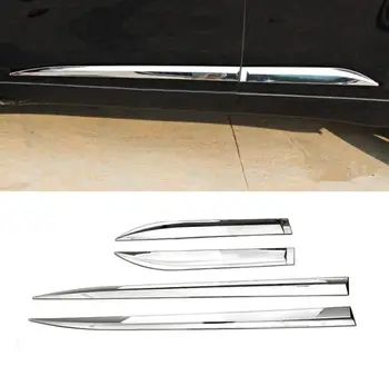 

For Toyota Highlander ABS Chrome Door Body Side Skirt Moulding Cover Trim Body Decal Stickers Decoration 2015-2018