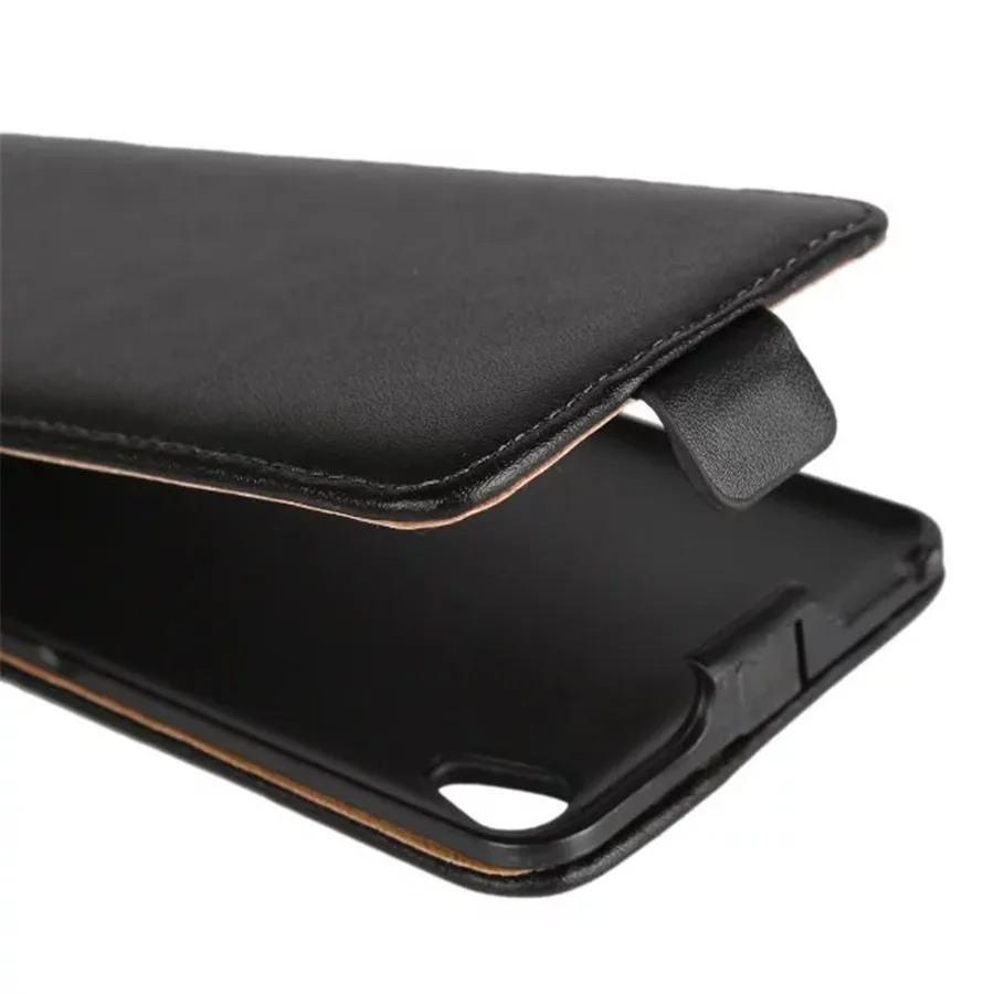Ultra Thin Genuine Leather Mobile Phone Case Magnetic Buckle Vertical Mobilephone Cover Cellphone Accessories For Sony Xperia XA