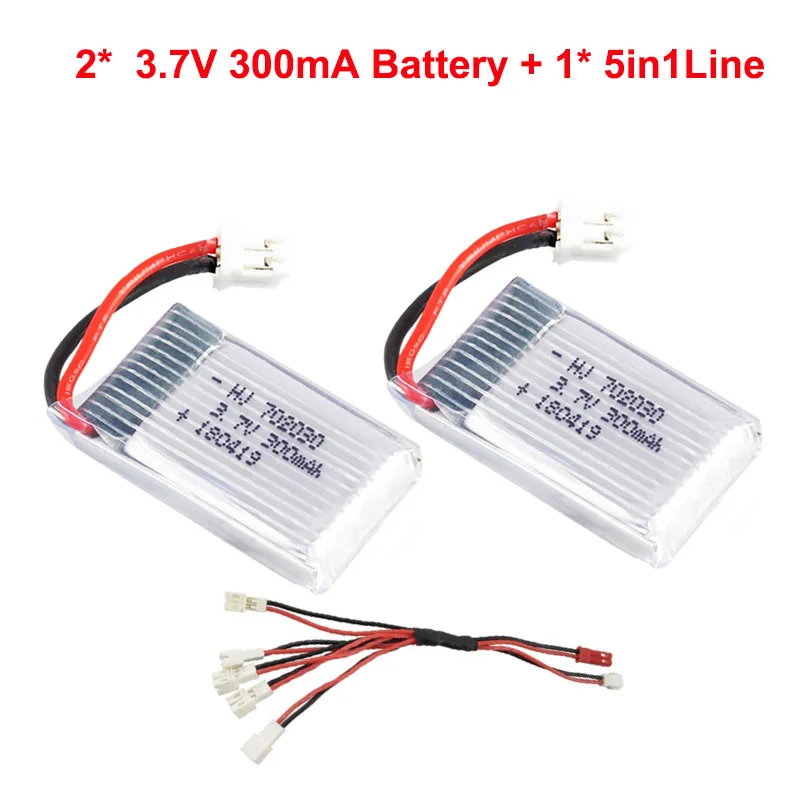 3,7 V 300mAh Lipo батарея для JJRC H56 T2G Дрон батарея для RC Quadcopter запасные части