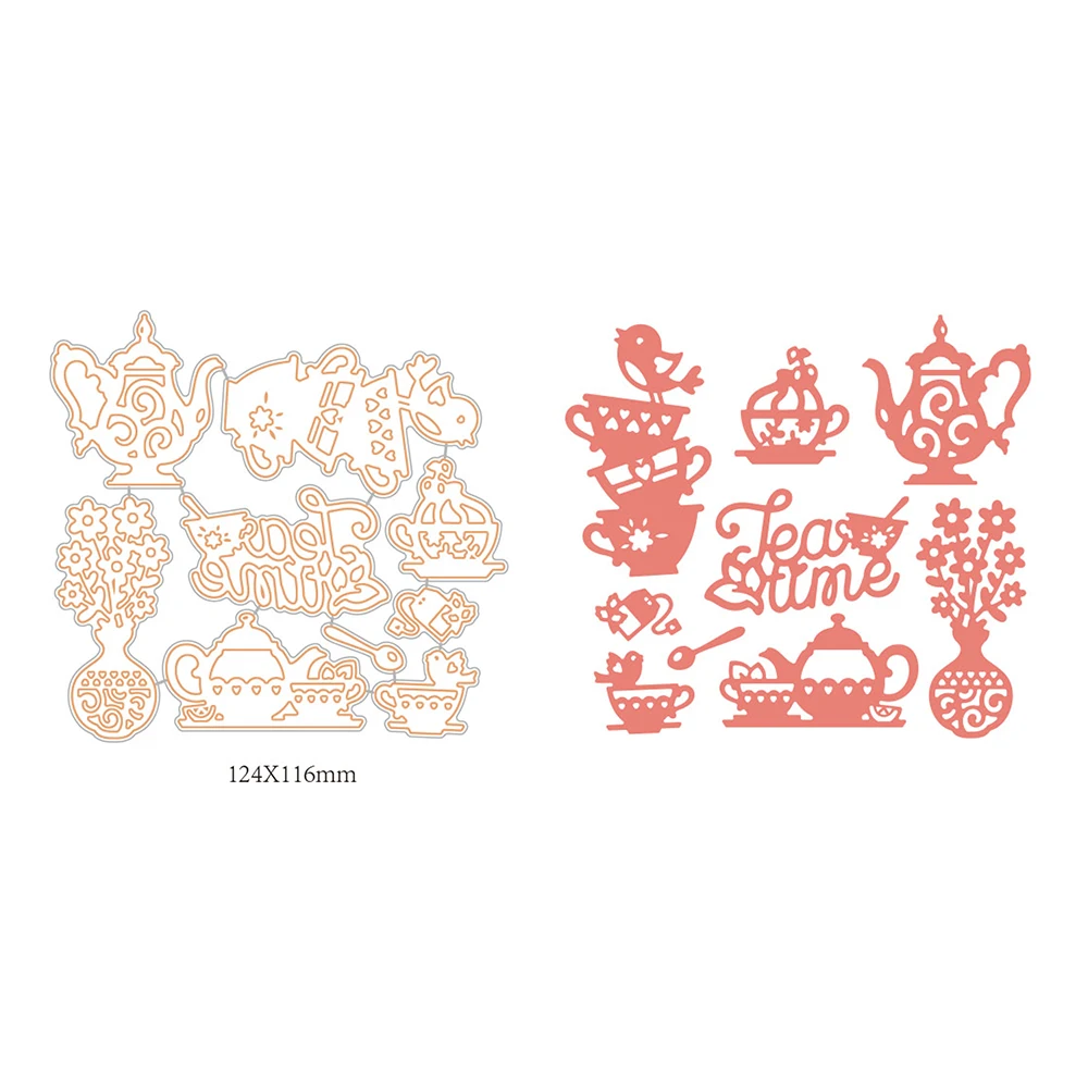 

Tea Coffee Pot Dies Scrapbooking New Arrival Metal Cutting Dies New 2019 Craft New Cutting Dies For 2019 Card Cut Alinacrafts