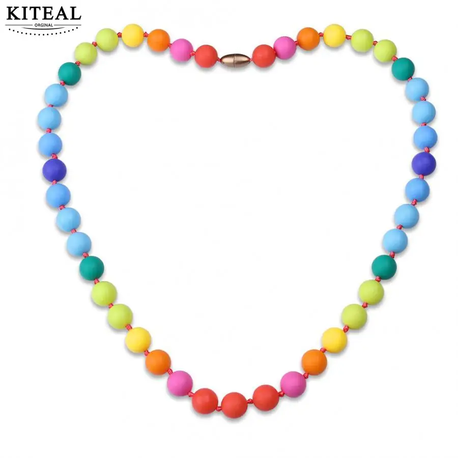 KITEAL aliexpress ethnic Multicolour necklace for male&female Food grade silicone bisuteria jewellery Aliexpress : image KITEAL aliexpress ethnic Multicolour necklace for male&female Food grade silicone bisuteria jewellery Aliexpress