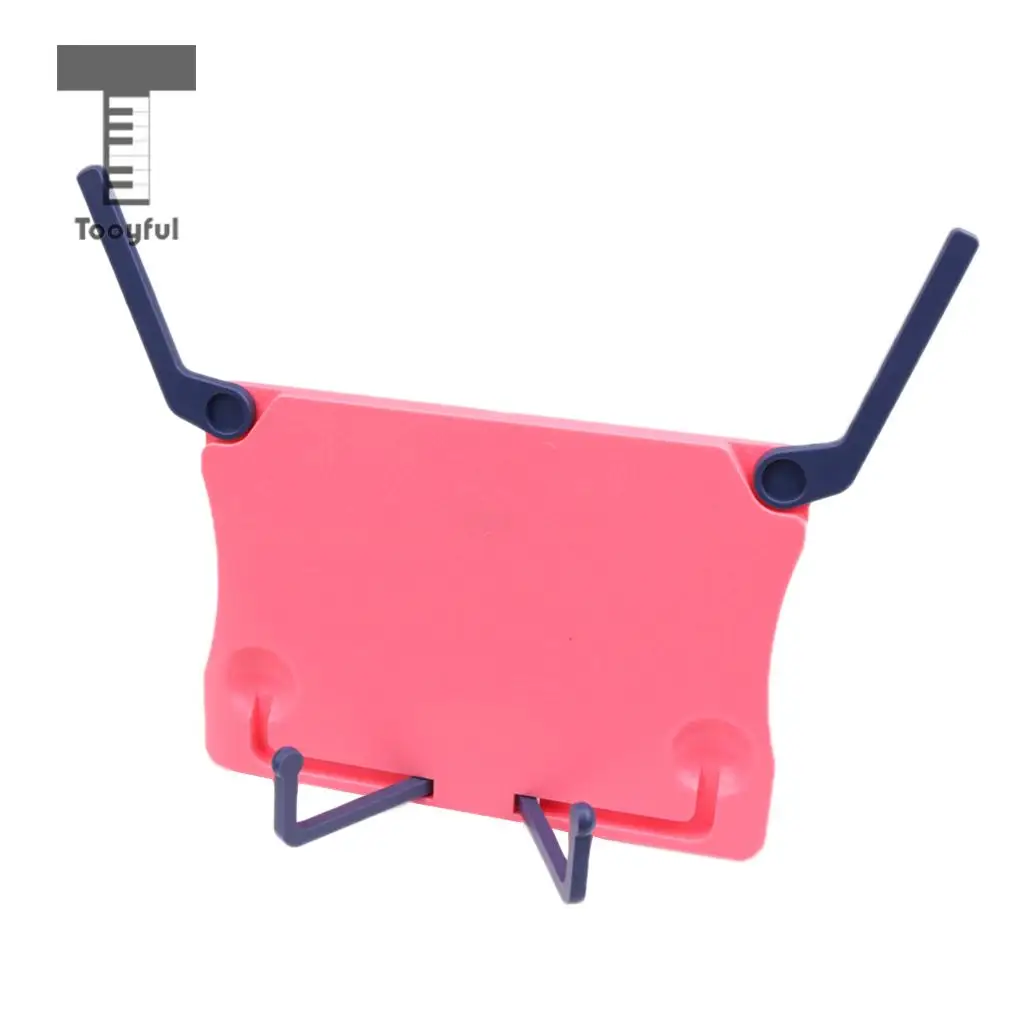 Tooyful Portable Reading Book Stand Music Stand Support Adjustable Holder Rack