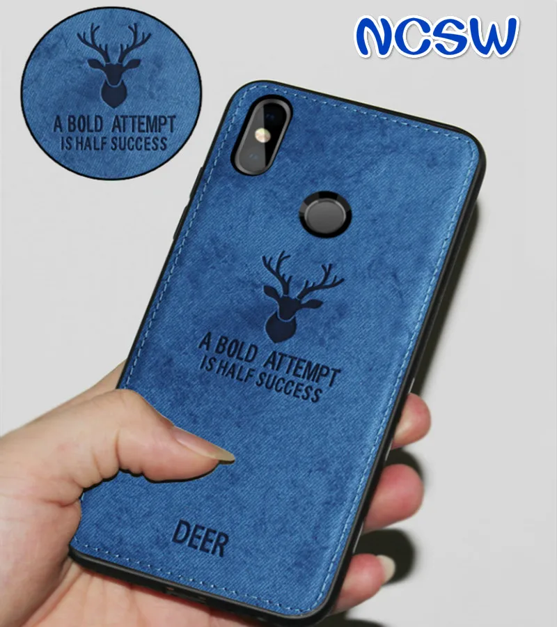 

Shockproof Case For Xiaomi Redmi K20 7 Note 7 6 5 Pro 5A 5 Plus 6A Xiaomi Mi 9 9SE Mi 8 A2 Lite Deer Cloth Hard Phone Cover Case