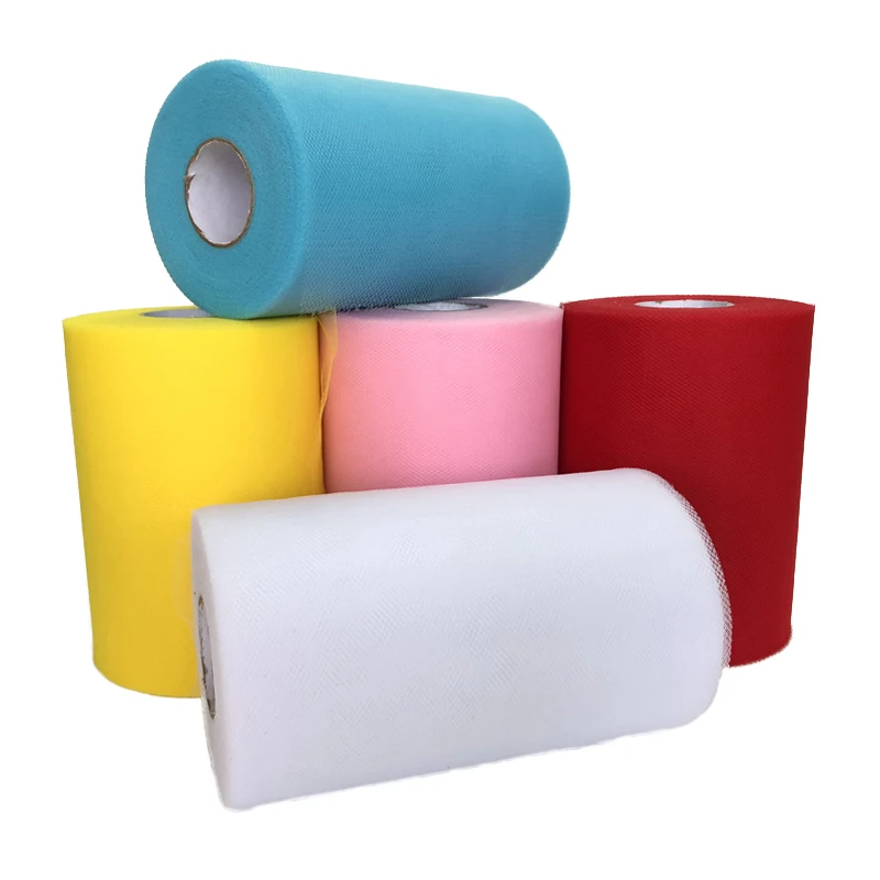 

Tulle Roll Spool 100 Yards 15 Organza Roll Tulle Organza Fabric Tutu Skirt Wedding Decoration Baby Shower Decor Party Supplies