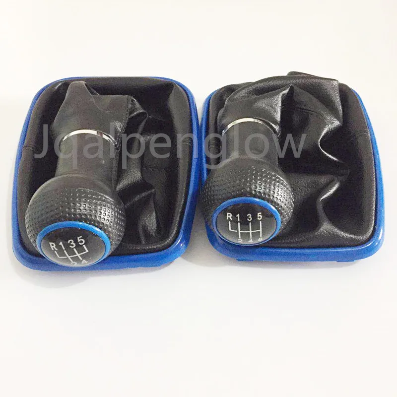 golf blue gear shift knob_