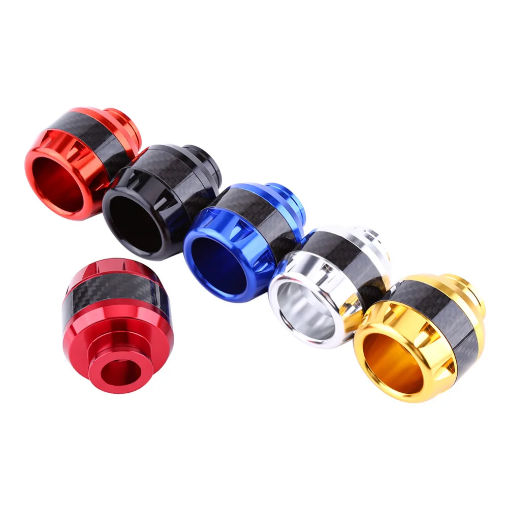 1 Pair of Carbon Fiber Motorcycle Motocicleta Front Fork Frame Sliders Crash Protection Motocross | Автомобили и мотоциклы