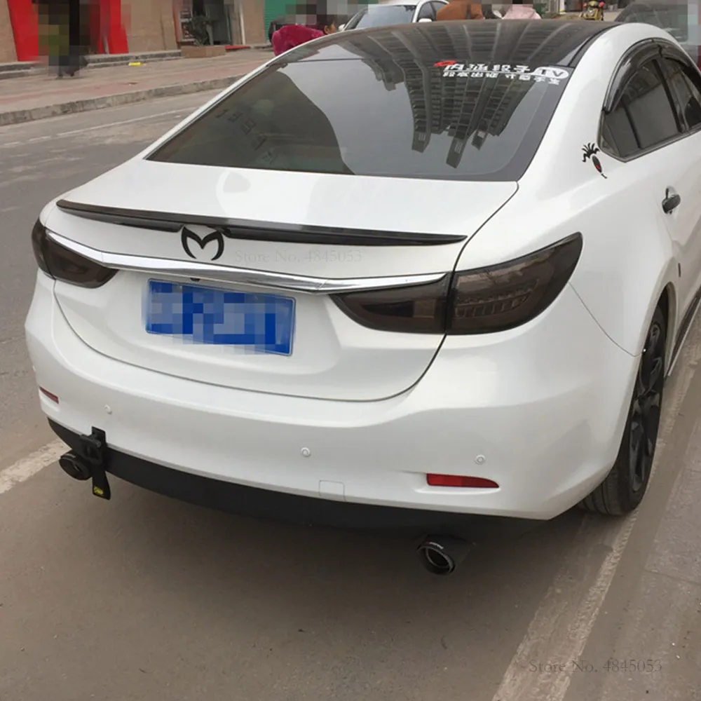 Спортивный спойлер AITWATT для Mazda 6 ATENZA 2014 2018 высококачественный черный праймер из