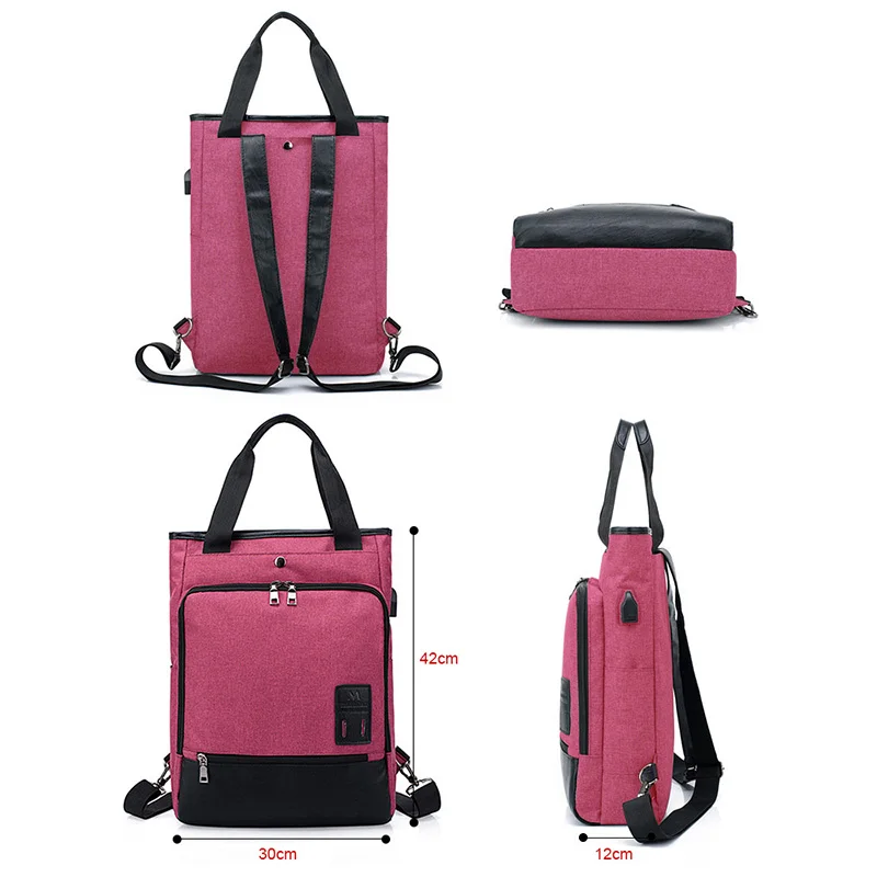 Acoki 15 inch Laptop Backpack USB Charging Anti Theft Backpack women Travel Backpack Waterproof School Bag Male Mochila Purple Acoki 15 inch Laptop Backpack USB Charging Anti Theft Backpack women Travel Backpack Waterproof School Bag Male Mochila Purple