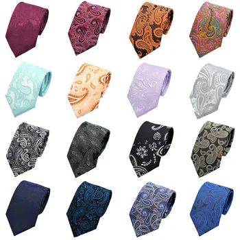 

Men’s Paisley Floral Wide 8CM Neck Ties Wedding Party Formal Business Necktie RSTIE0306