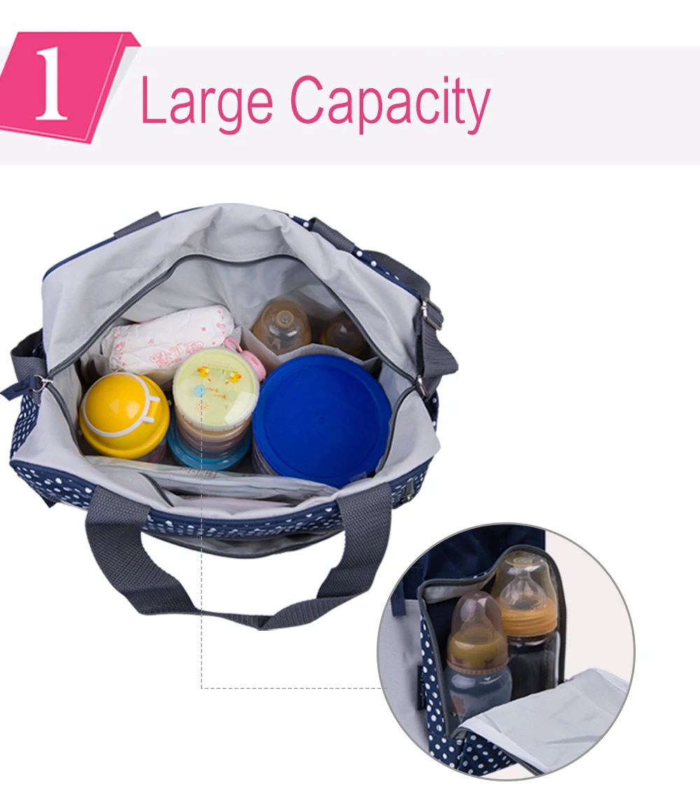 Новое поступление, модная Лоскутная сумка для мамы, многофункциональная, для детских подгузников, водонепроницаемая сумка для пеленания, сумки для подгузников
