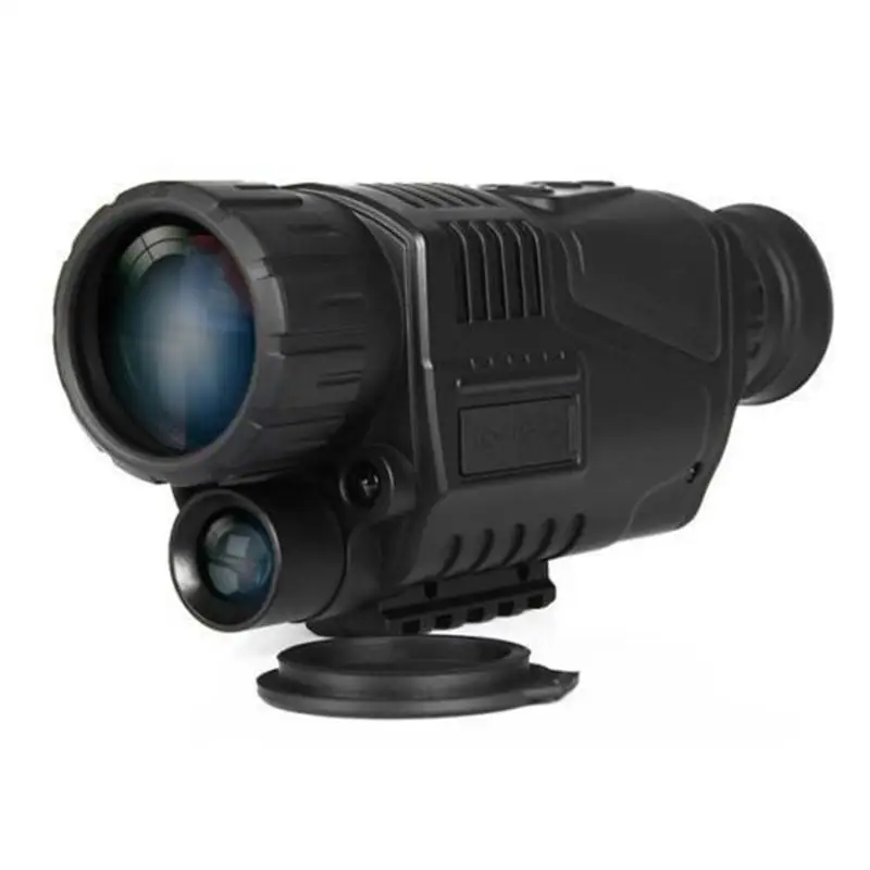 BOBLOV 5X40 Цифровой Инфракрасный ночного видения очки Монокуляр 200 м Диапазон видео DVR изображений для охоты камеры устройства - Цвет: EU Standard