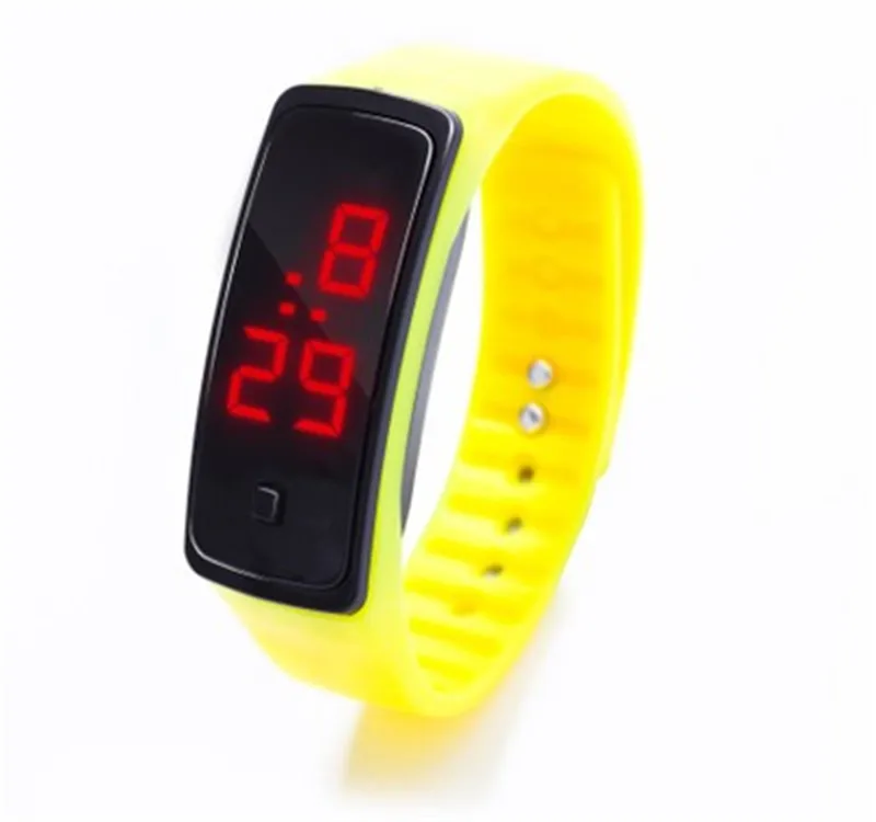 Для мужчин и женщин цифровые светодиодные спортивные часы повседневные силиконовые часы наручные часы браслет Relogio Masculino часы reloj hombre bayan kol saa