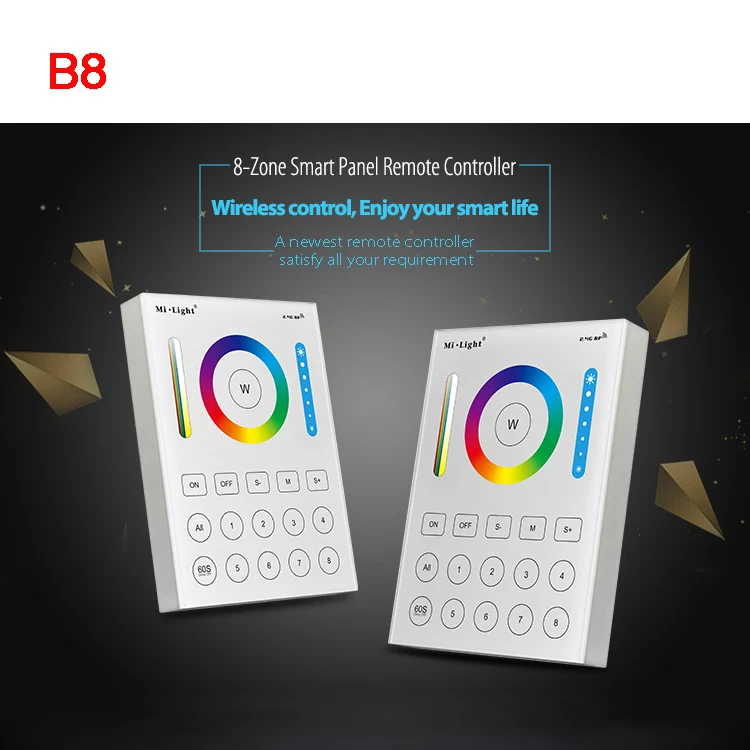 B8 Miboxer 6 Вт/9 Вт/12 Вт/15 Вт/18 Вт RGB+ CCT светодиодный светильник с регулируемой яркостью светодиодный потолочный прожектор AC110V 220 В FUT063/FUT066/FUT068/FUT069/B8/iBox1 - Испускаемый цвет: B8
