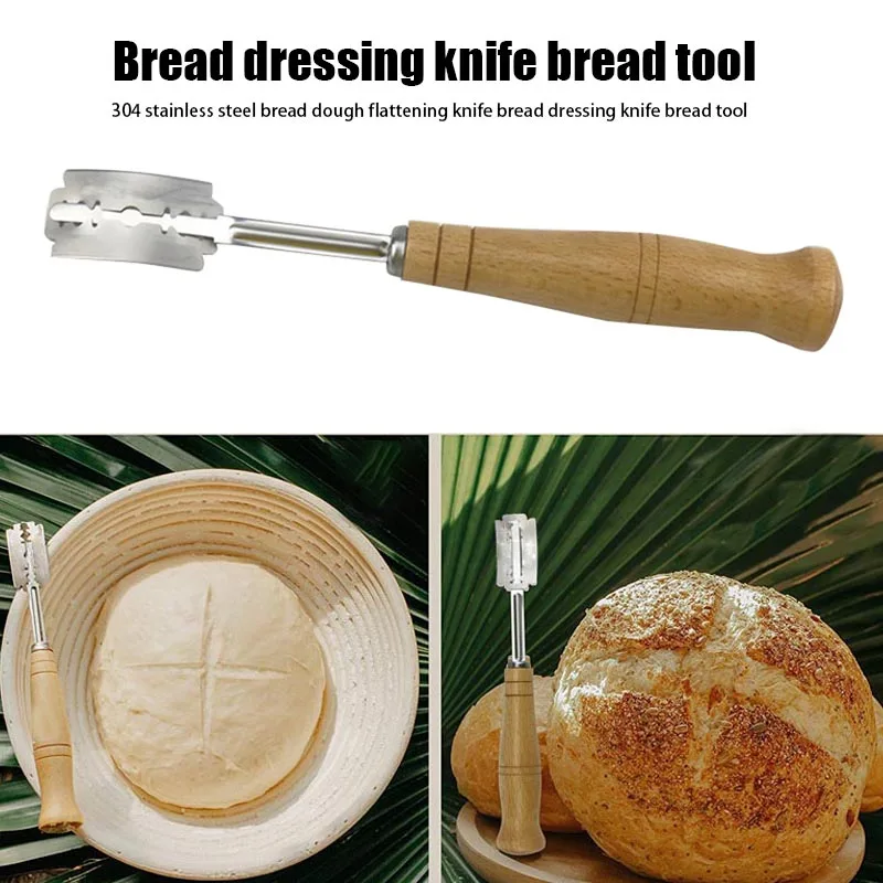 

New Bread Bakers Lame Slashing Tool Dough Making Razor Cutter Accessories for Baking NE