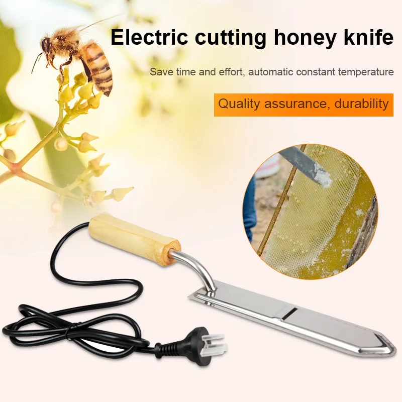 

Electric Uncapping Honey Scraper Tool Beekeeping Stainless Steel Heating Cutter 66CY