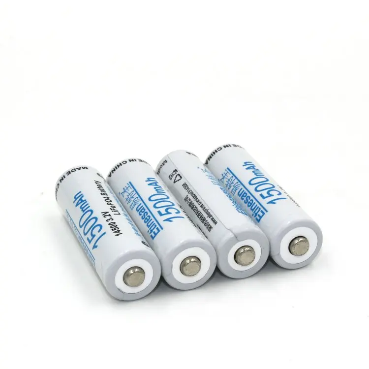 Pаспродажа 4 шт. Etinesan 3,2 v 1500mAh 14500 AA LiFePo4 литиевая аккумуляторная батарея фонарик, камера, бритва, радио, пульт дистанционного управления,