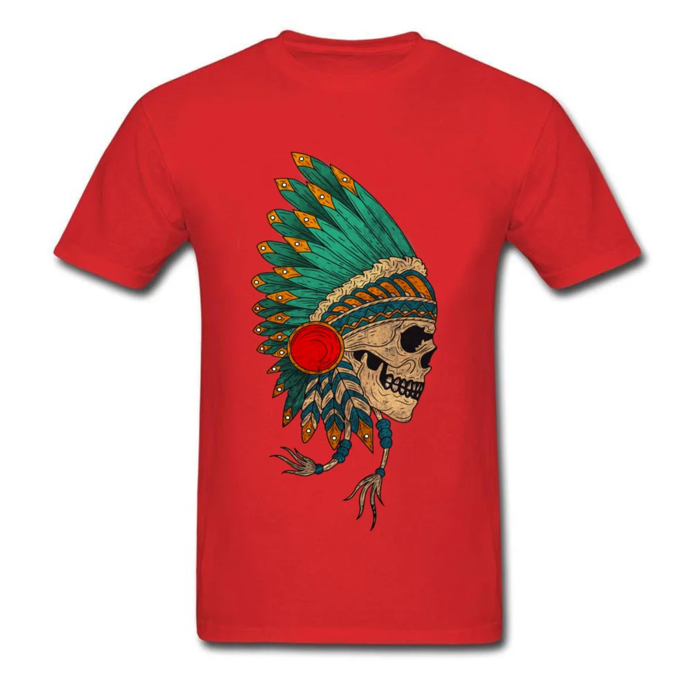 Indian Skull_red