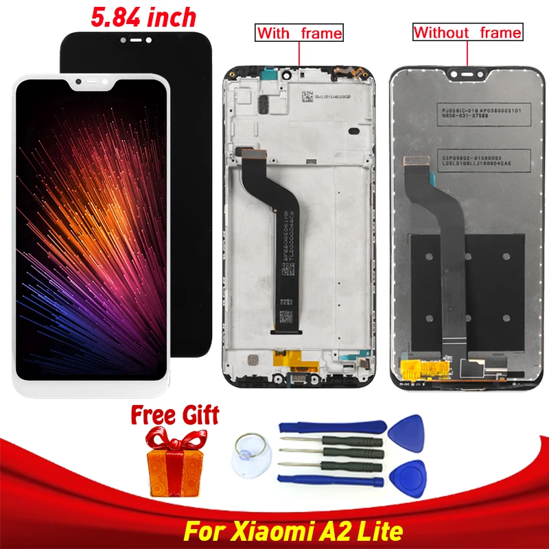 ЖК дисплей для Xiaomi Mi A2 Lite сменные модули экрана Redmi 6 Pro с сенсорным экраном и