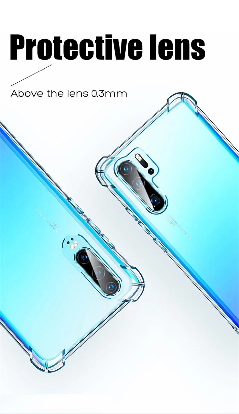 Lovebay чехол для телефона huawei Honor 20 Pro 8C 8X 9i 3 3i 4 5i противоударный прозрачный ТПУ чехол для huawei mate 20 Lite P20 P30