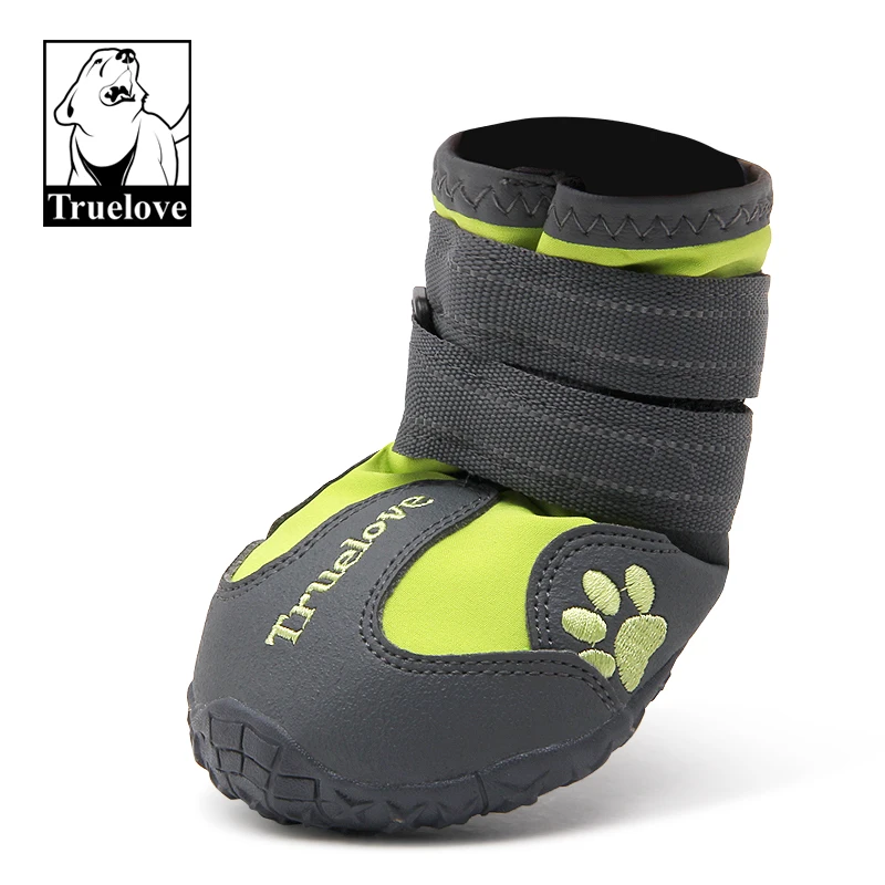 Cheap Truelove Dog Shoes Waterproof Anti Slip Rain Boots Warm Snow Reflective for Small Medium Large Pet Sports Training TLS3961