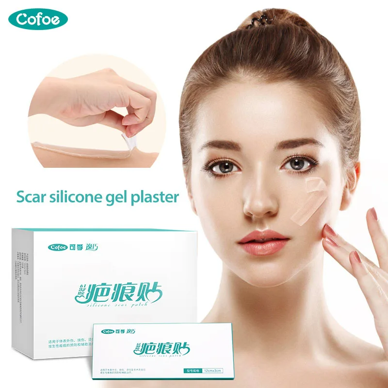 Cofoe Scar Silicone Gel Patch Plaster Silicone Scar Sheet for Reduction