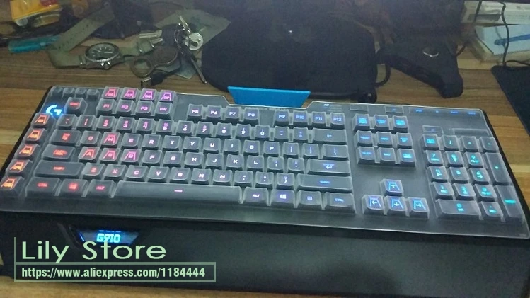 Для проводной механической клавиатуры logitech G910 с защитой от пыли и яркой подсветкой