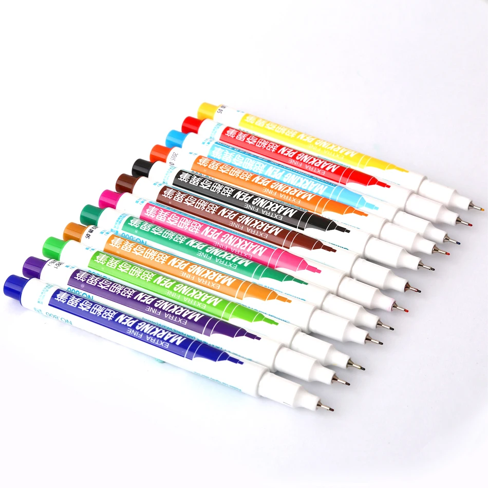 0-5-mm-12-Colors-Simbalion-800-Extra-Fine-Marker-Pen-Alcohol-Base-Ink-Permanent-Mark (6)